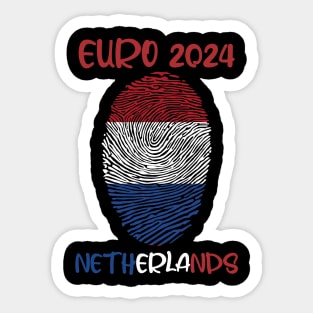 Netherlands Euro 2024 Sticker